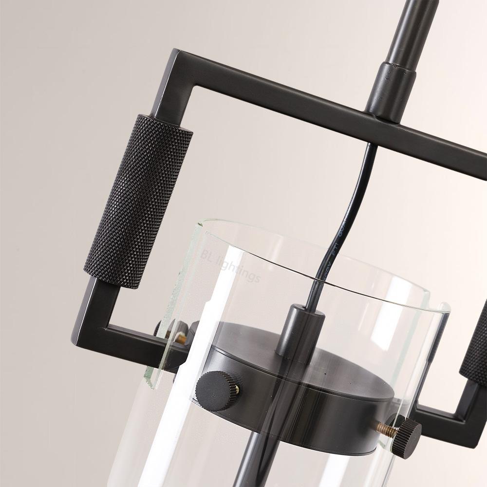 Industrial Brass Glass Pendant Light E26 Edison Ceiling Fixture