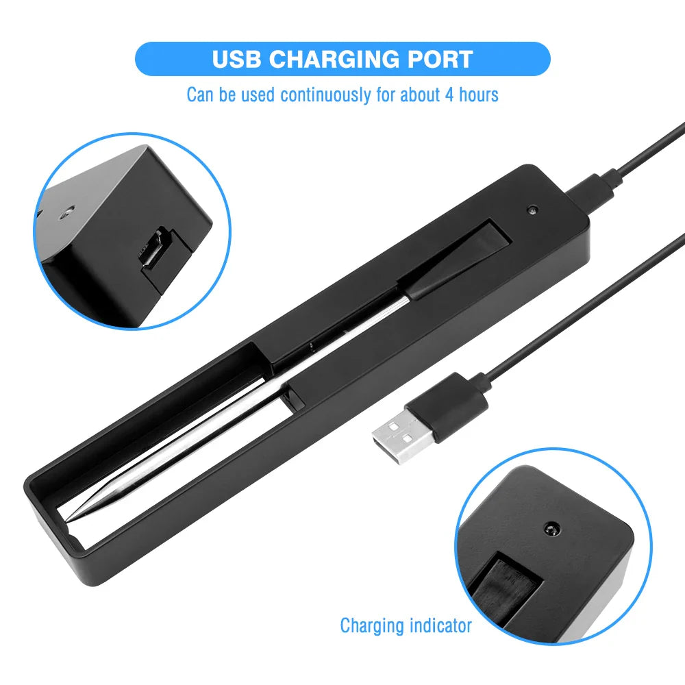 Wireless Bluetooth Meat Thermometer Digital BBQ Grill Oven Smoker Sous Vide