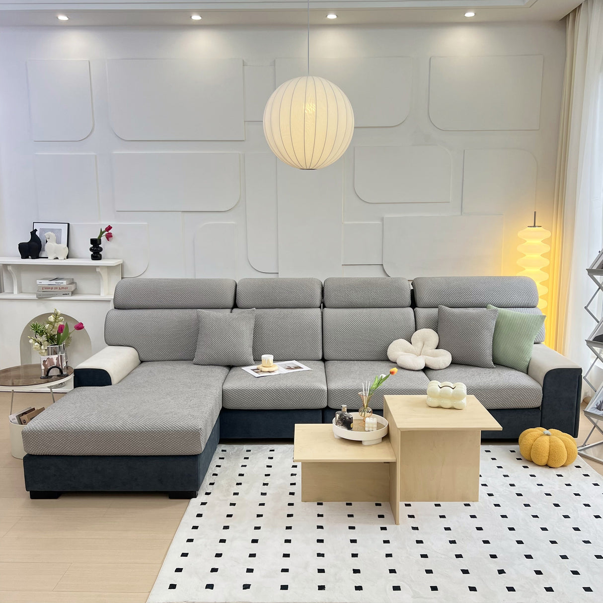 Cooling Stretch Sofa Seat Cushion Covers, Slip Covers for Cushions, Universal Couch Cushion Protector