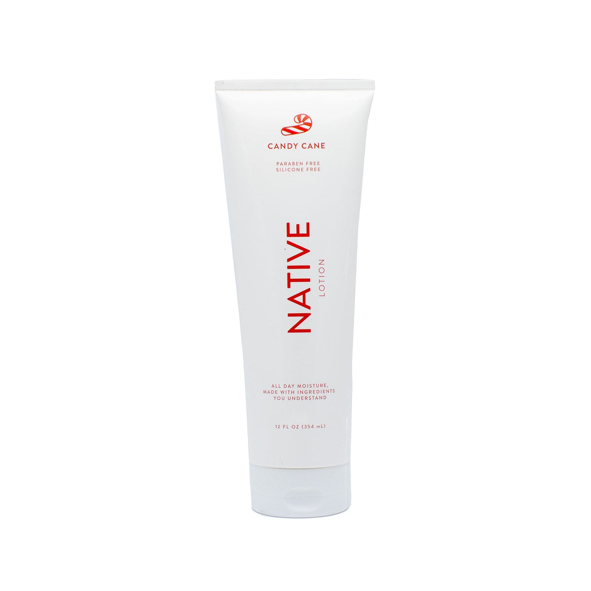 Native Body Lotion Candy Cane 12oz - New