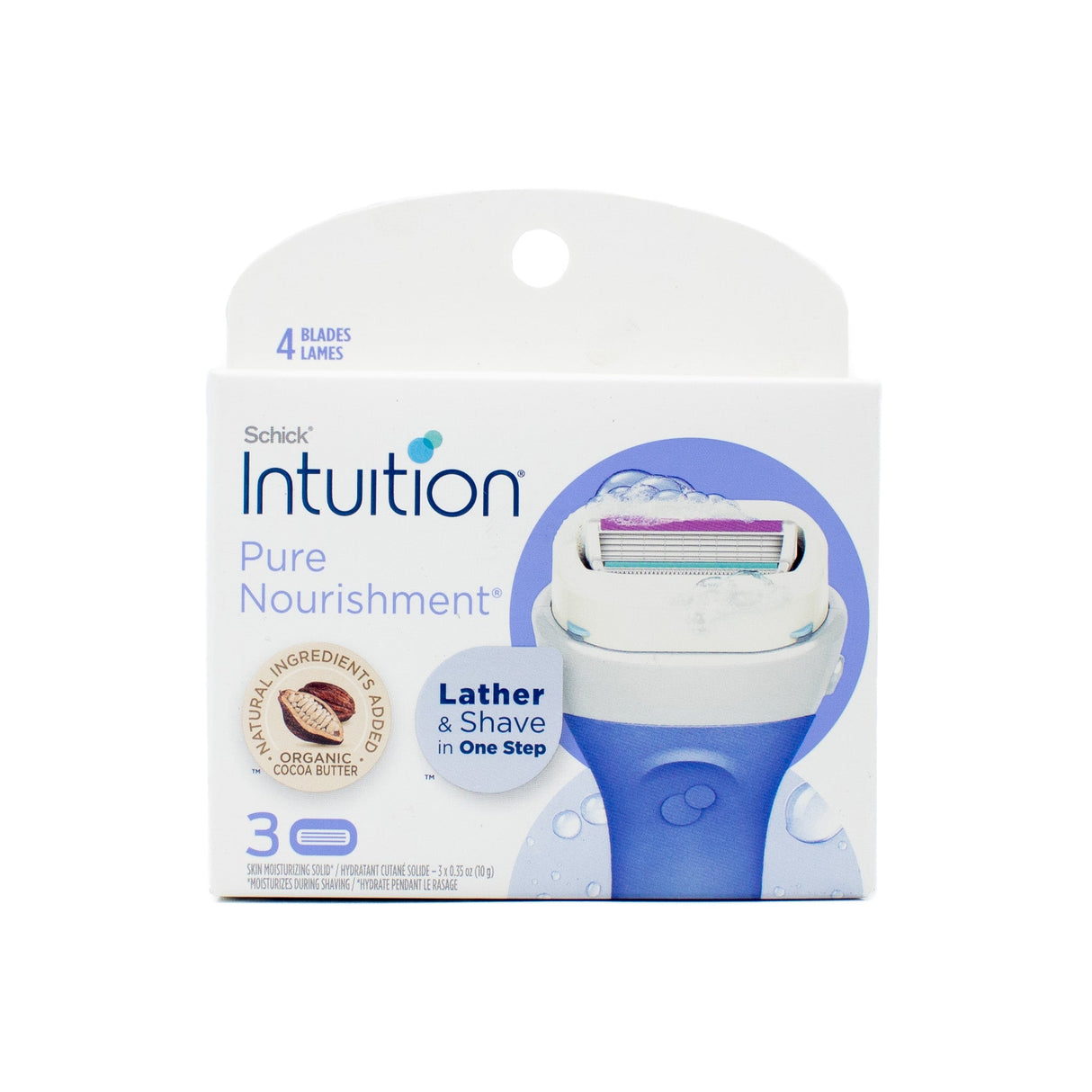 Schick-Intuition-Pure-Nourishment-Women's-Razor-Blade-Refills-3-ct-Razors-&-Razor-Blades