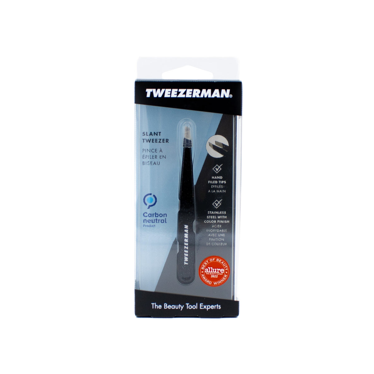 Tweezerman Full Slant Tweezer Dusted Onyx