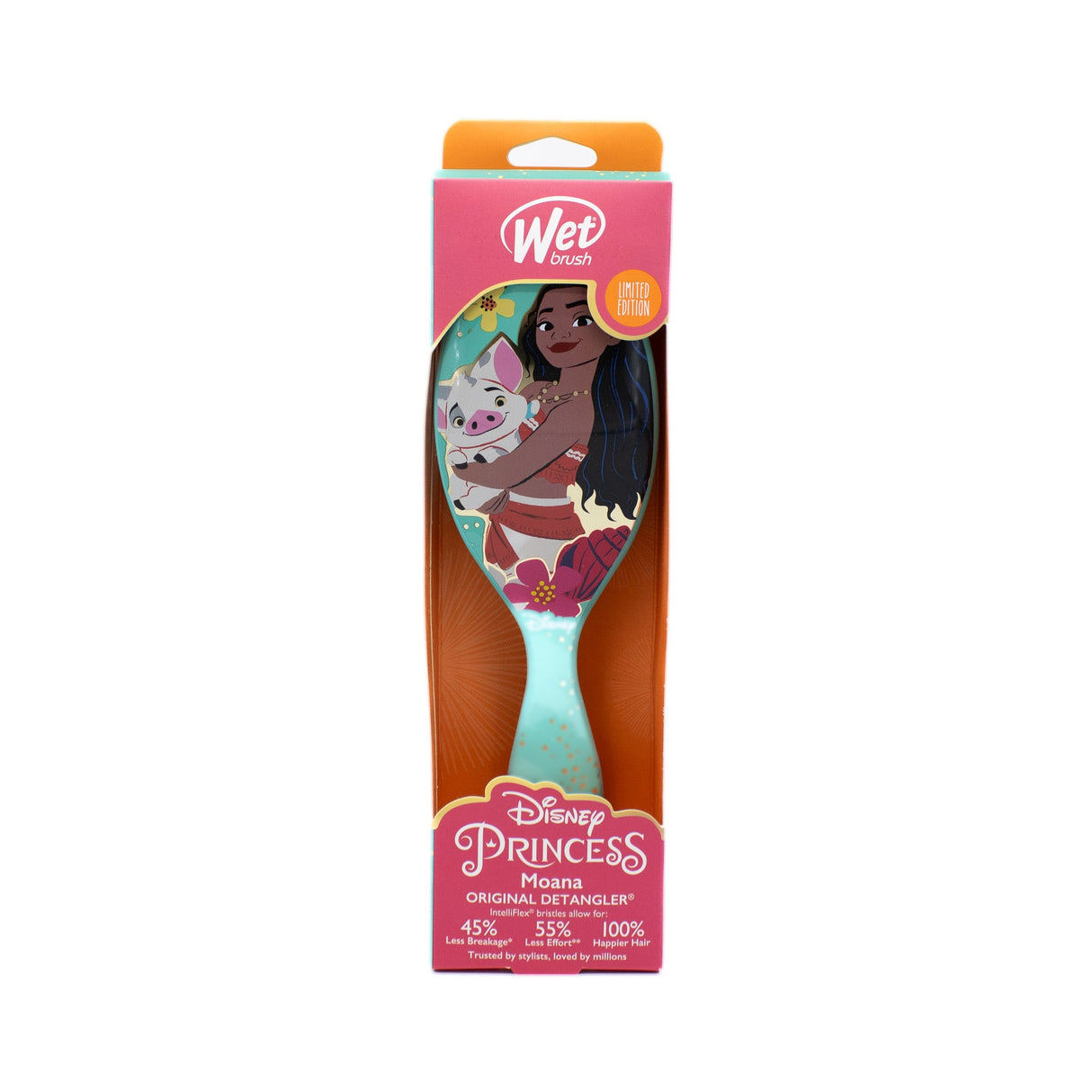 Wet Brush Ultimate Princess Detangler Brush Moana & Pua