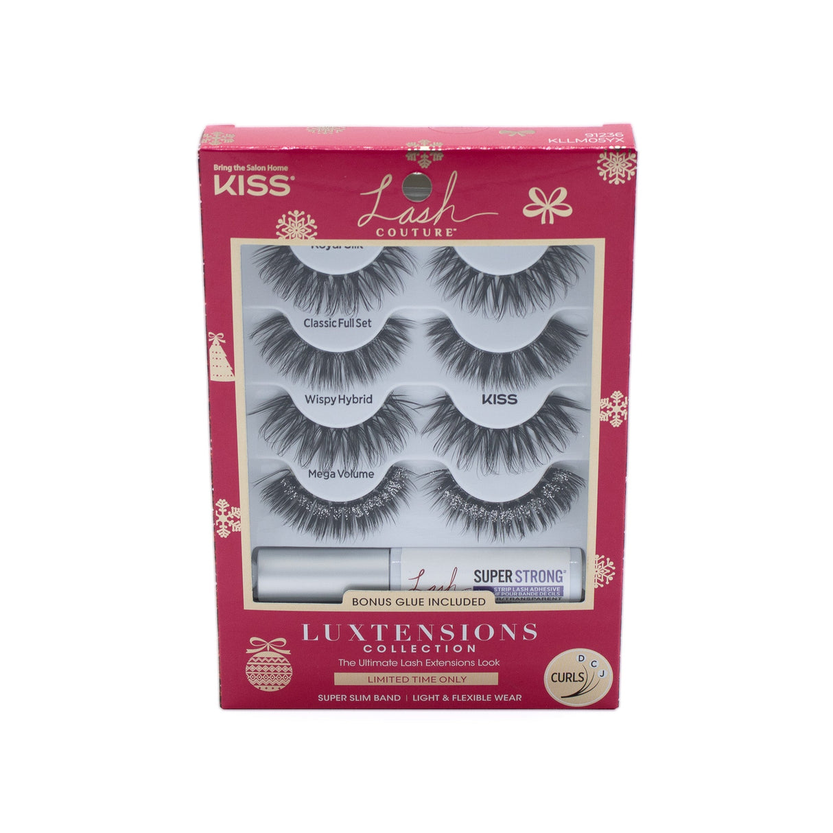 KISS 91236 Lash Couture LuXtensions Collection MultiPack - New