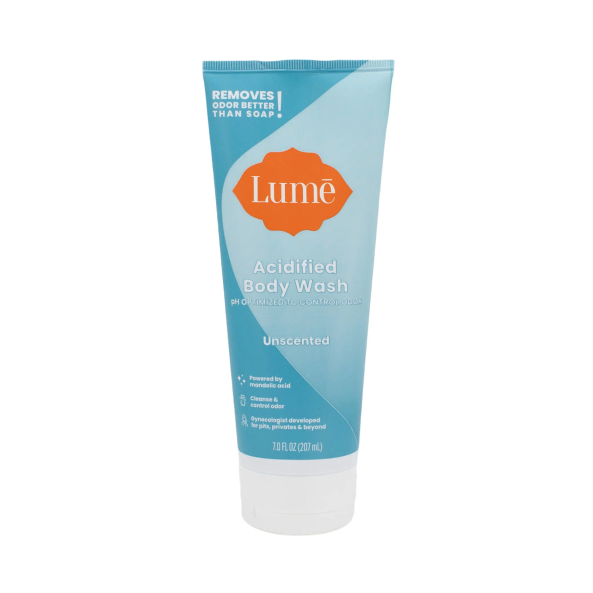 Lume Acidified Body Wash Unscented 7fl oz
