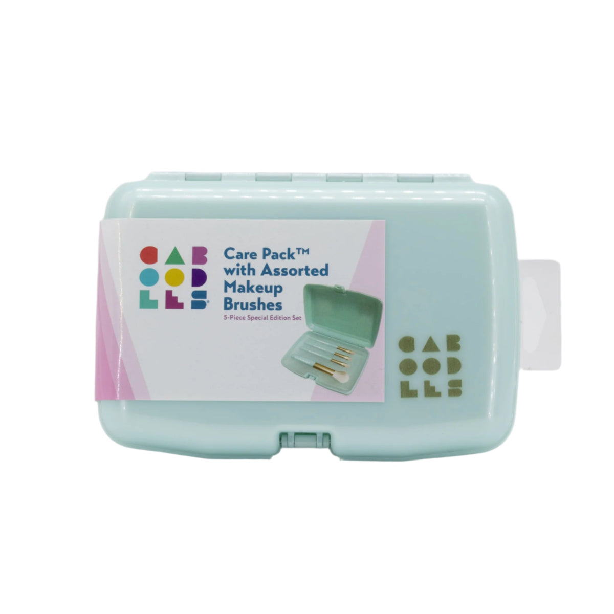 Caboodles Care Pack with 4 Assorted Makeup Brushes