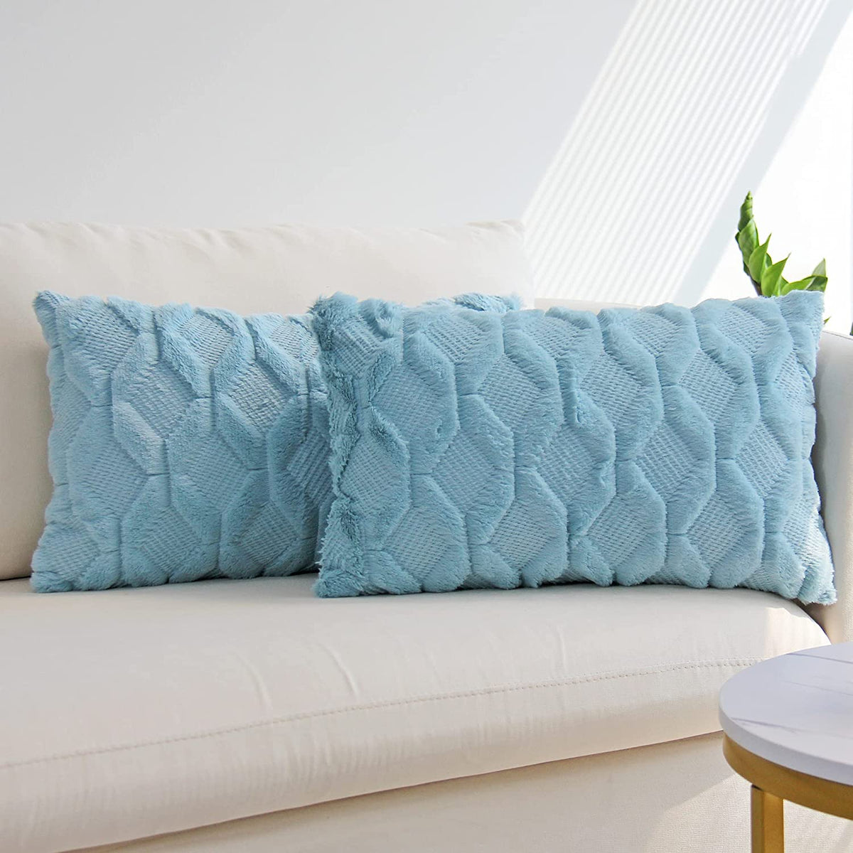 Pack of 1 Throw Pillow Wide Variety of Colors size 18"x18", 12"x20" with insert