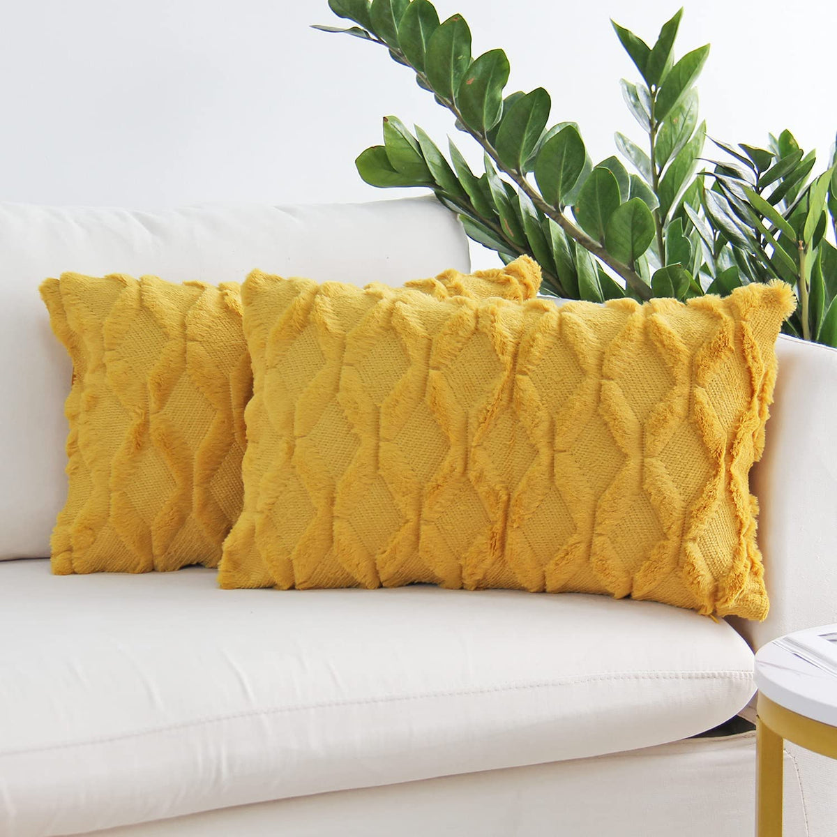 Pack of 1 Throw Pillow Wide Variety of Colors size 18"x18", 12"x20" with insert