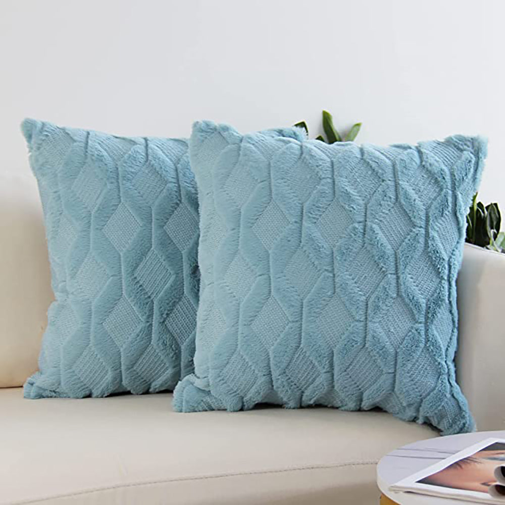 Throw Pillow Covers Wide Variety of Colors (With/Without Insert) options size 18"x18"