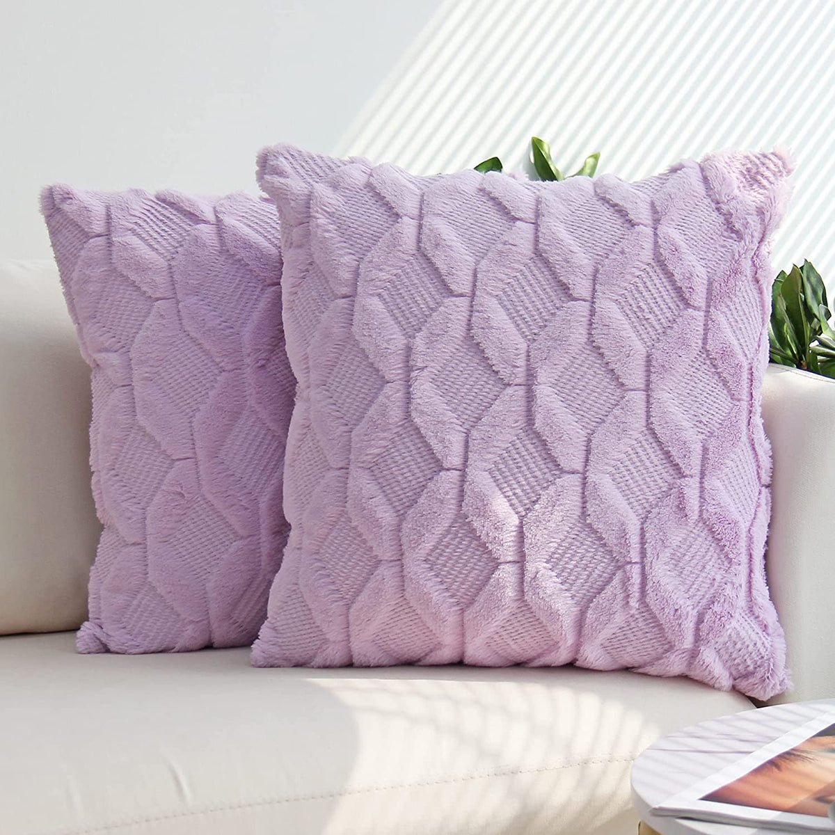Throw Pillow Covers Wide Variety of Colors (With/Without Insert) options size 18"x18"