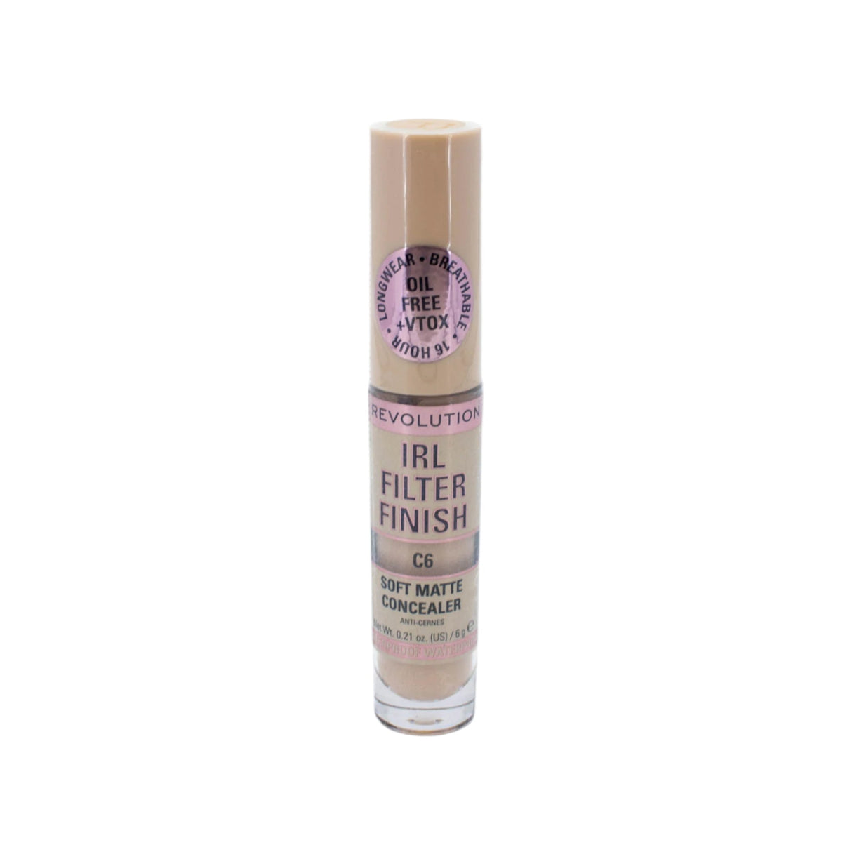 Makeup Revolution IRL Filter Finish Concealer C6 0.21oz