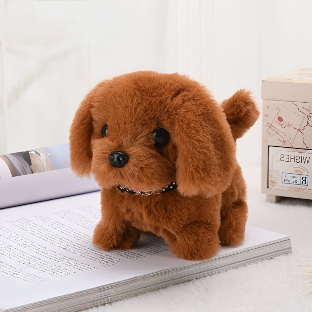Interactive Robot Puppy Toy Realistic Walking Dog with Sounds