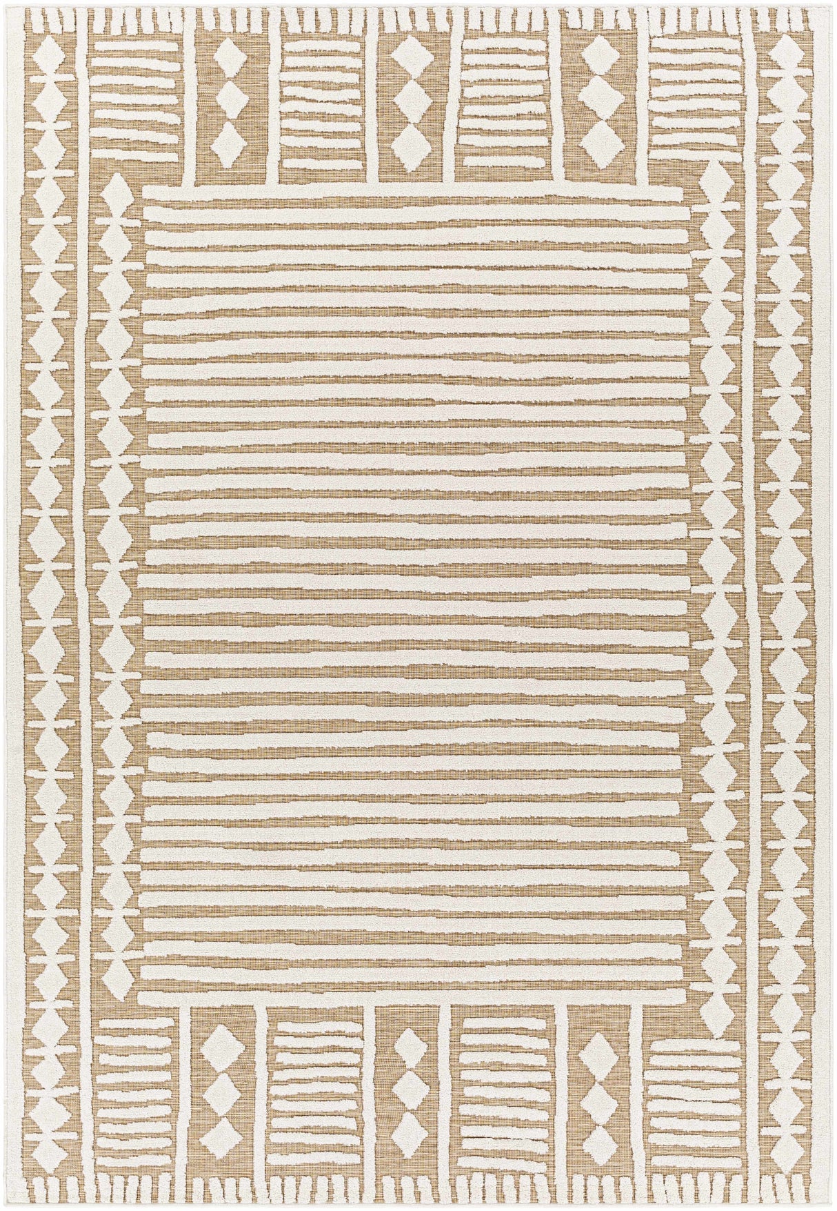 Jalaud 3D Outdoor Area Rug - Clearance