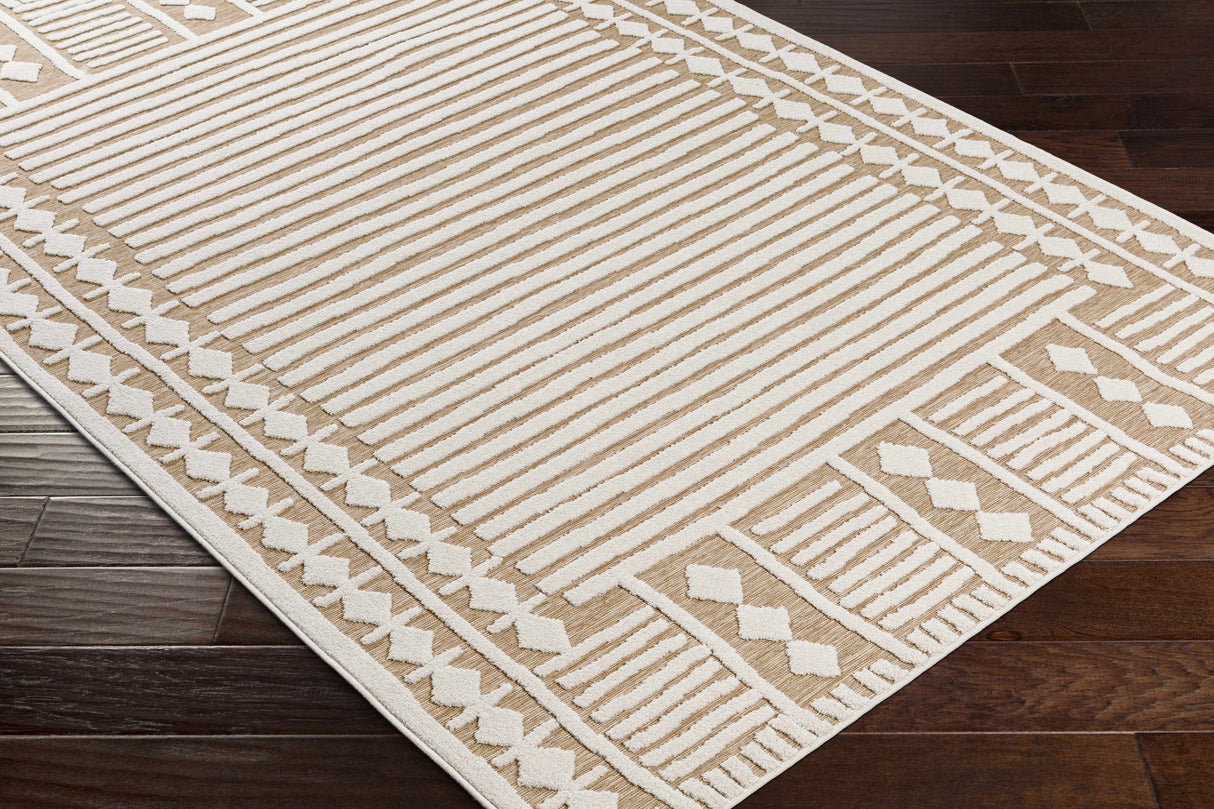 Jalaud 3D Outdoor Area Rug - Clearance