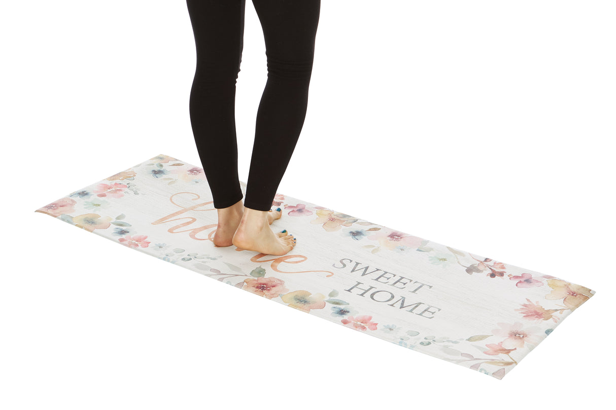 20" x 55" Chic Anti-Fatigue Memory Foam Kitchen Runner Mat