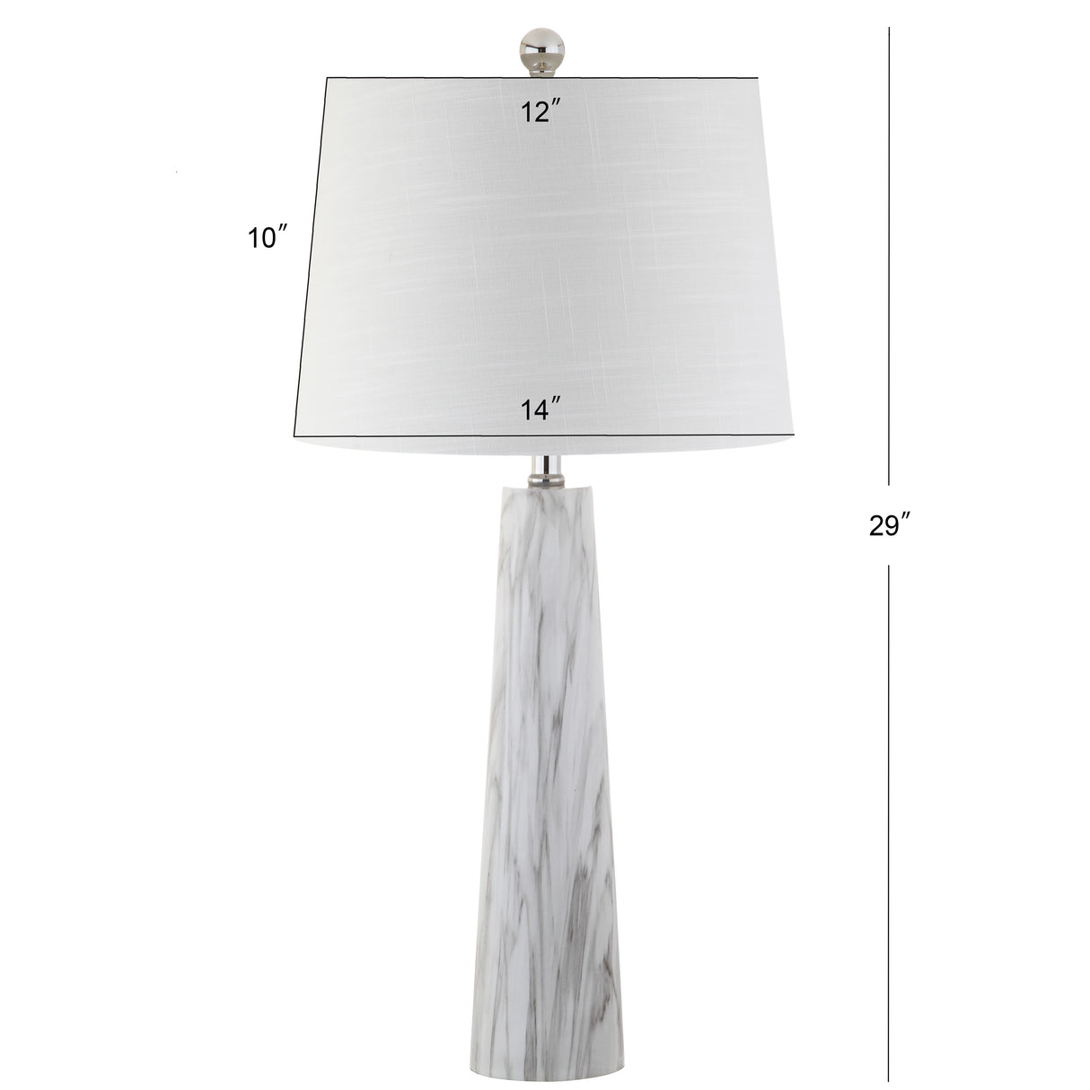 Bradley Resin LED Table Lamp