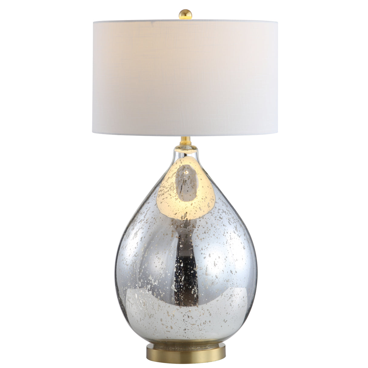 Sasha Glass/Metal LED Table Lamp