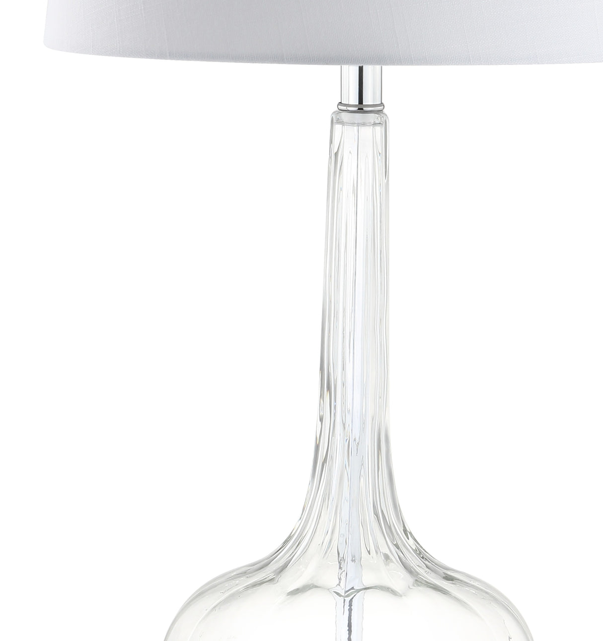 Bette Glass Teardrop LED Table Lamp-Set of 2