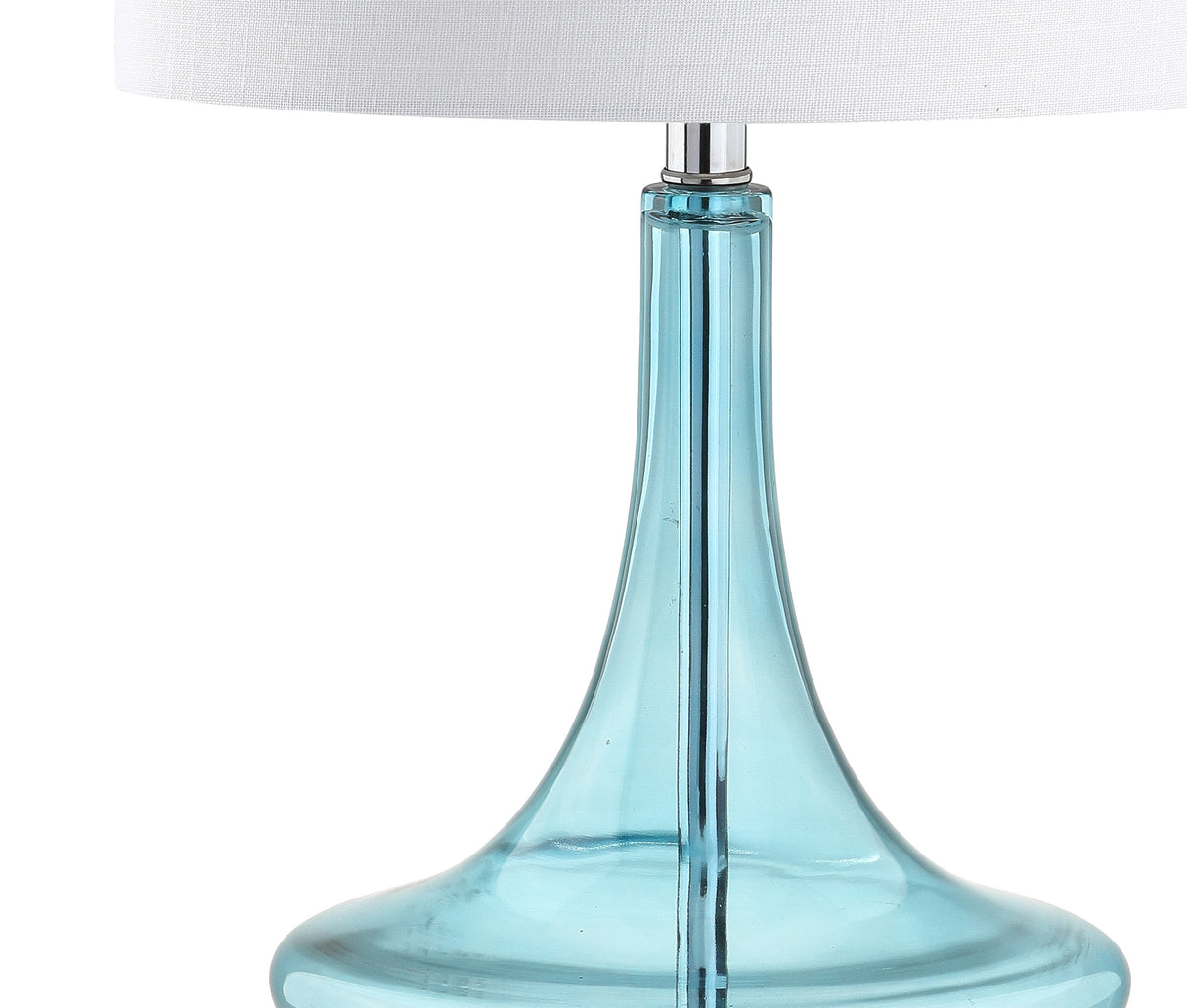 Cecile Glass Teardrop LED Table Lamp-Set of 2