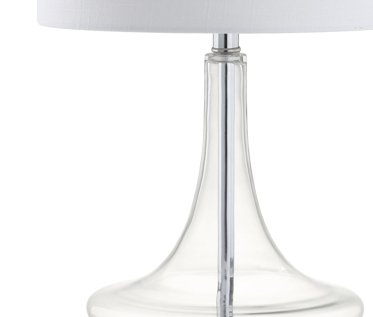 Cecile Glass Teardrop LED Table Lamp-Set of 2
