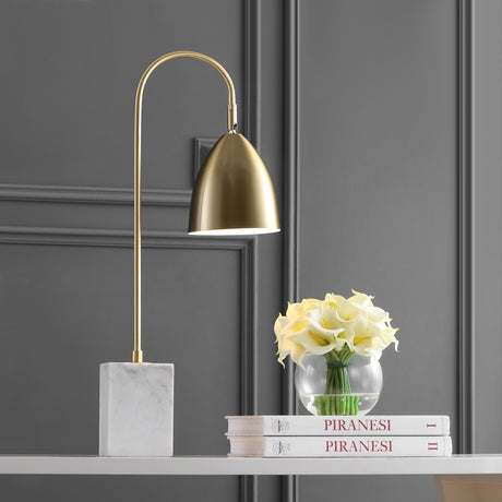 Ana-Gold-Arched-Metal-with-Marble-Base-LED-Table-Lamp-Table-Lamps