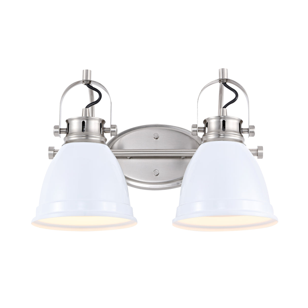 Phineas 2-Light Adjustable Farmhouse Bohemian Iron LED Vanity Light