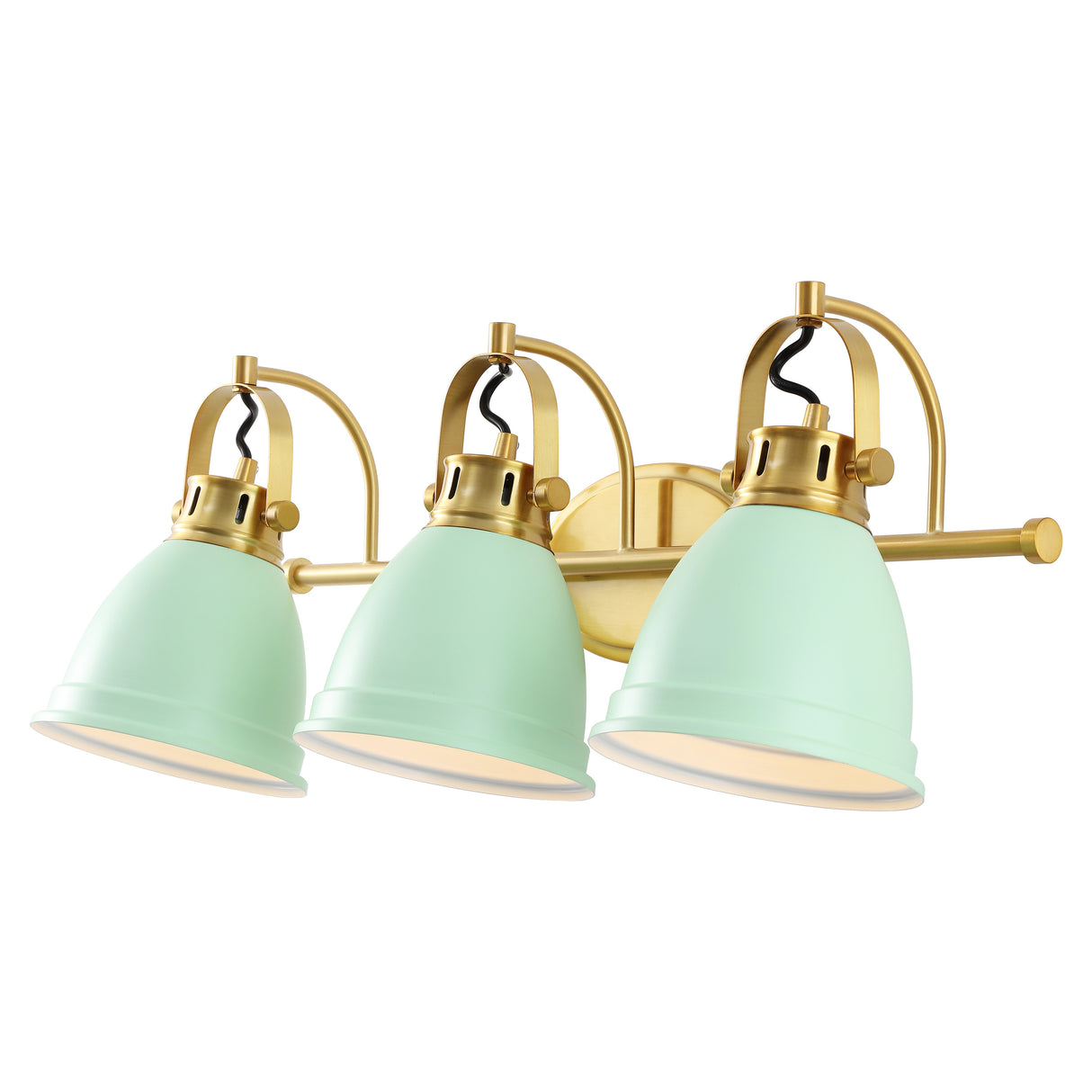 Phineas 3-Light Adjustable Farmhouse Bohemian Iron LED Vanity Light