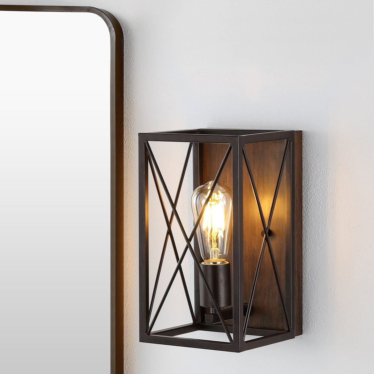 Norris-1-Light-Farmhouse-Rustic-Iron-LED-Sconce-Wall-Sconces
