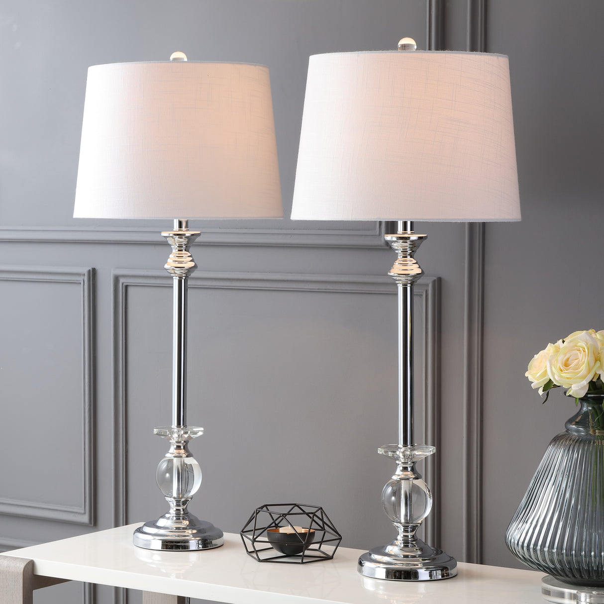 Elizabeth-Crystal/Metal-LED-Table-Lamp-Table-Lamps