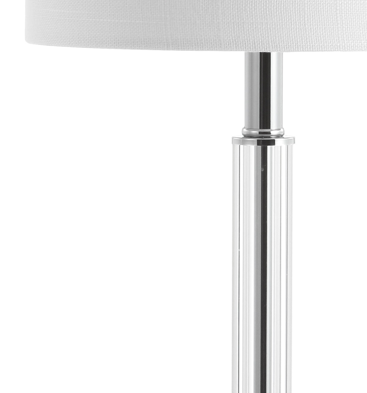 Dana Crystal Column/Metal LED Table Lamp