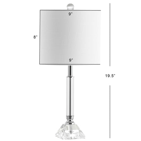 Dana-Crystal-Column/Metal-LED-Table-Lamp-Table-Lamps