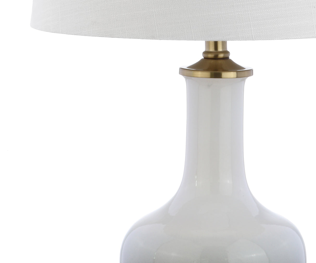 Gradient Ceramic/Brass LED Table Lamp