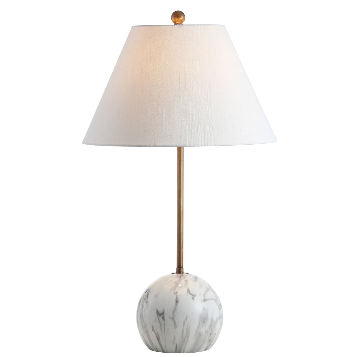 Miami Minimalist Resin/Metal LED Table Lamp