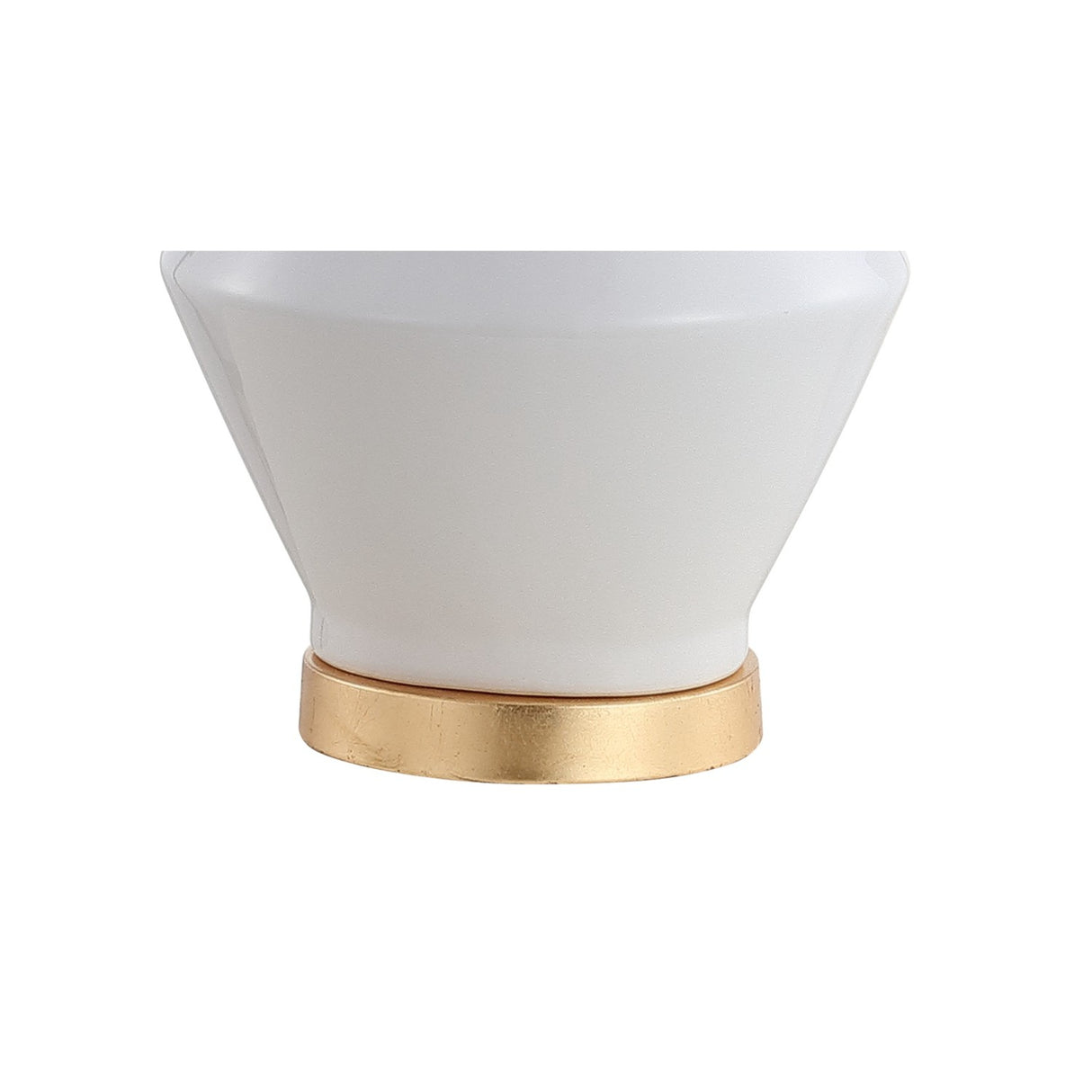 Alba Geometric Ceramic/Metal LED Table Lamp