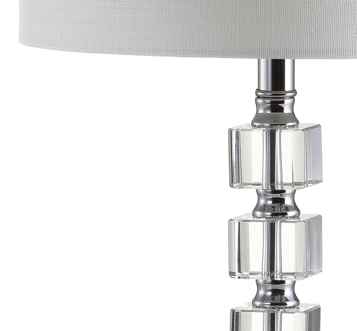 Barnard LED Crystal/Metal Table Lamp