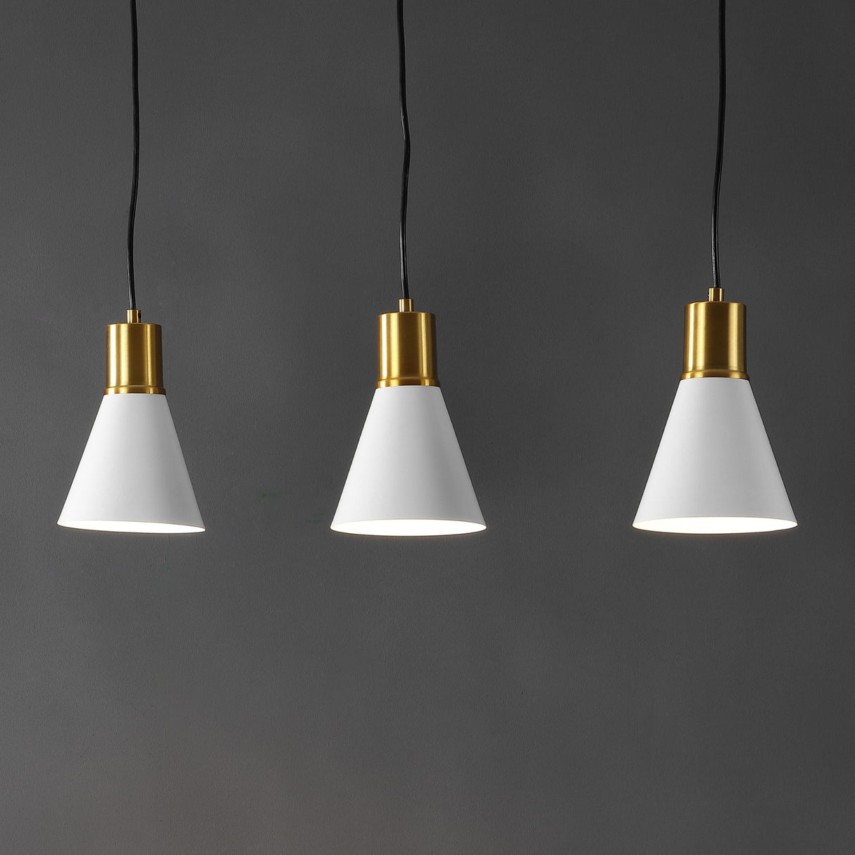 Apollo 3-Light Mid-Century Modern Iron Adjustable Linear LED Pendant