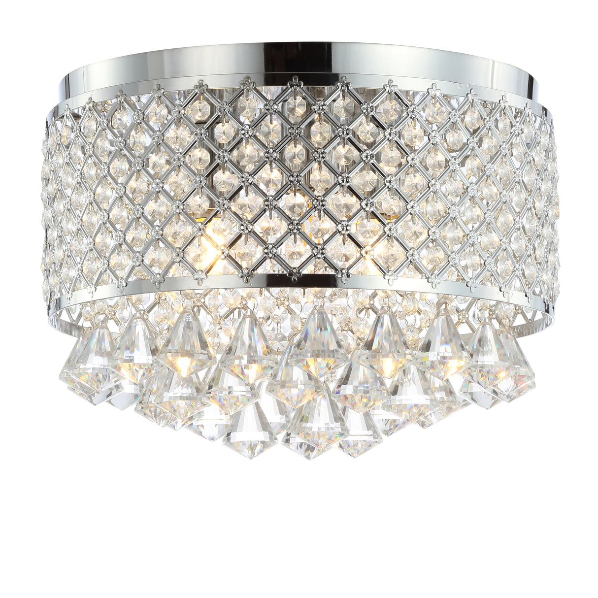 Evelyn-3-light-crystal-drops/metal-led-flush-mount-Flush-Mounts