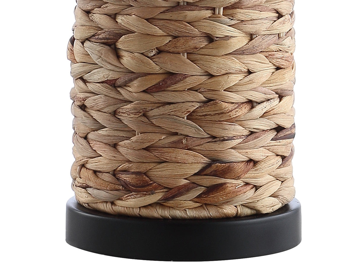 Elicia 1-Light Coastal Water Hyacinth LED Table Lamp