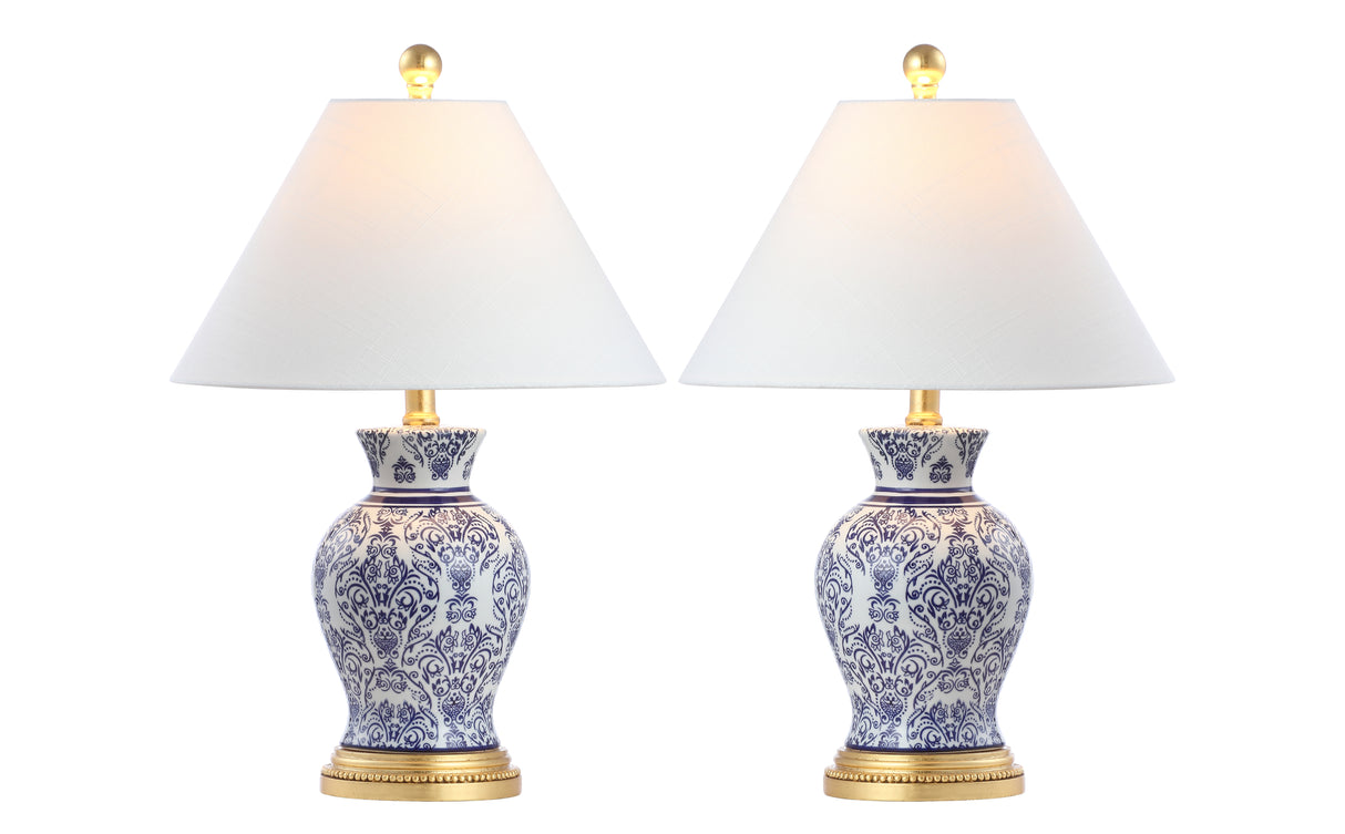 Xia Ceramic/Iron Classic Modern LED Table Lamp