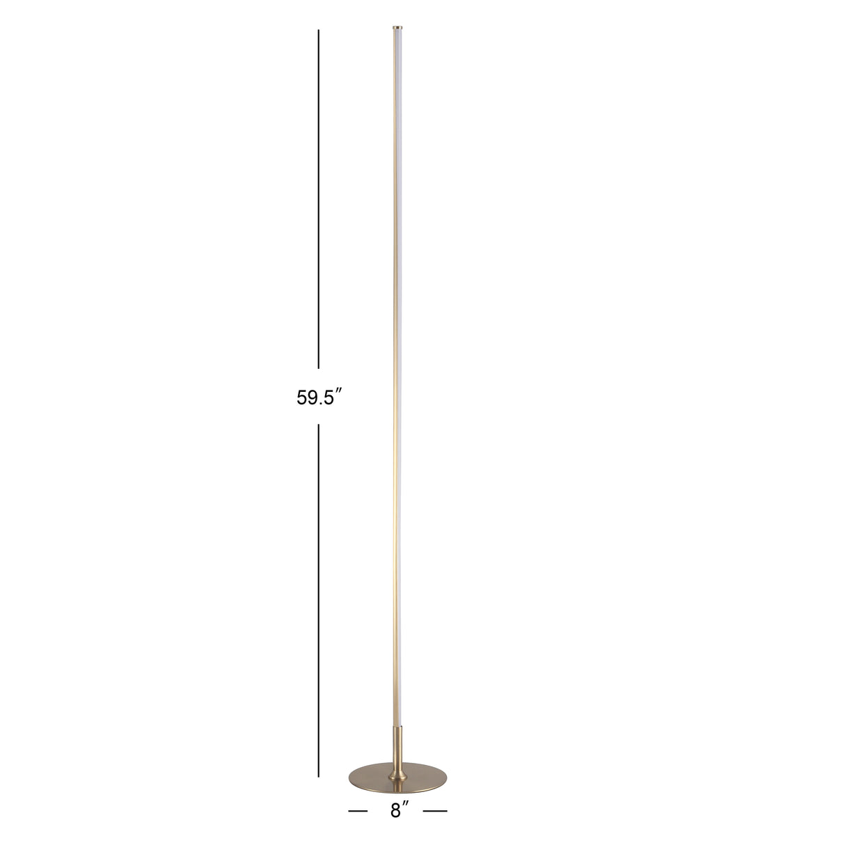 Iris LED Integrated Floor Lamp