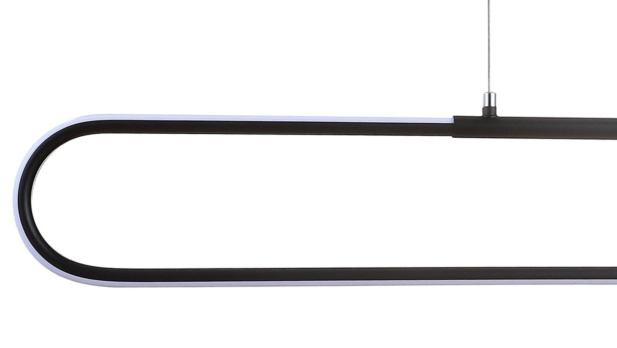 Ned Dimmable Adjustable Integrated LED Metal Linear Pendant
