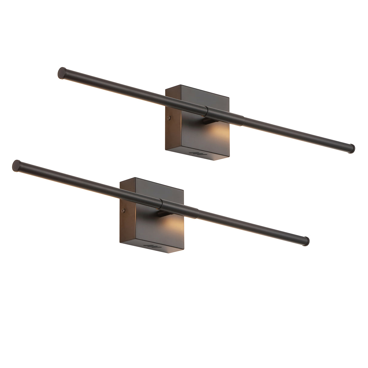 Makena modern minimalist dimmable integrated led metal wall sconce