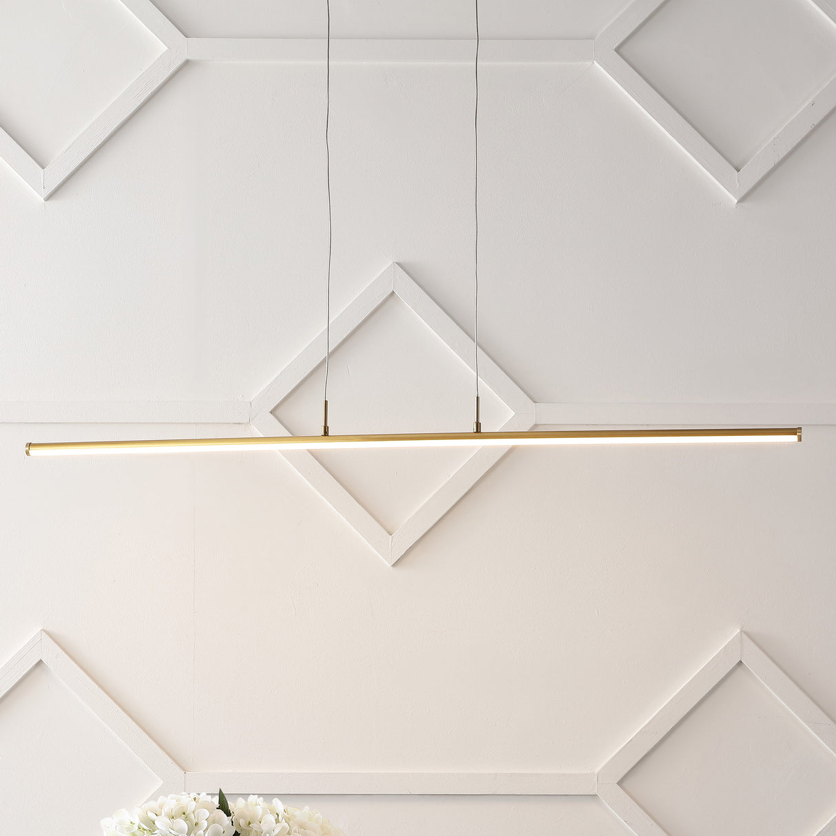 Conley Dimmable Adjustable Integrated LED Metal Linear Pendant