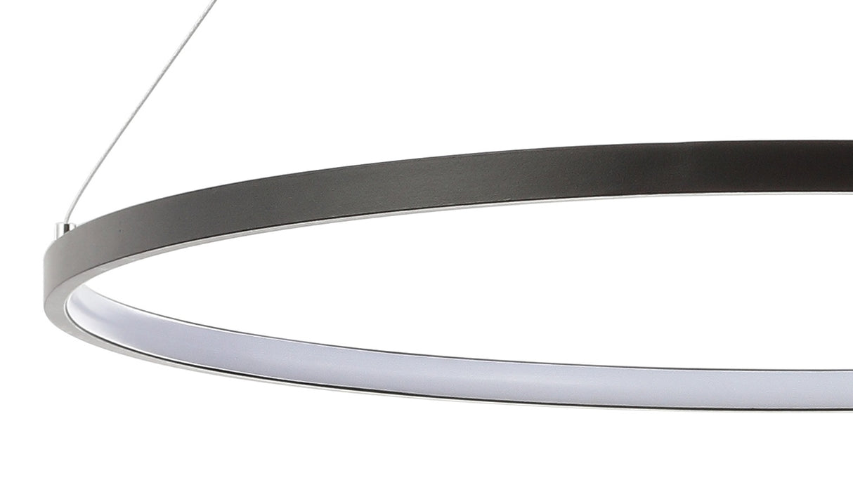 Brice Modern Contemporary Iron Integrated LED Pendant
