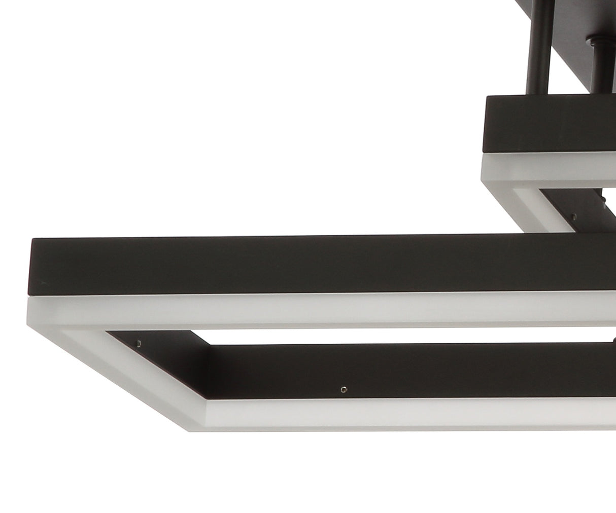 Turing Geometric Integrated LED Metal Flush Mount