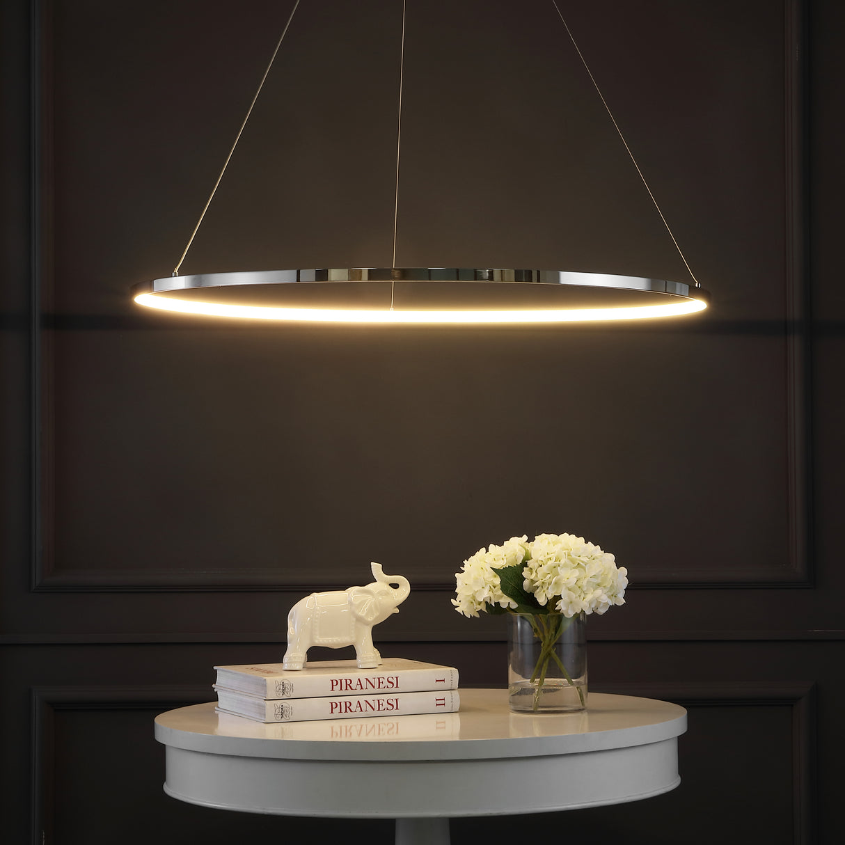 Circulo Modern Bohemian Iron Integrated LED Pendant