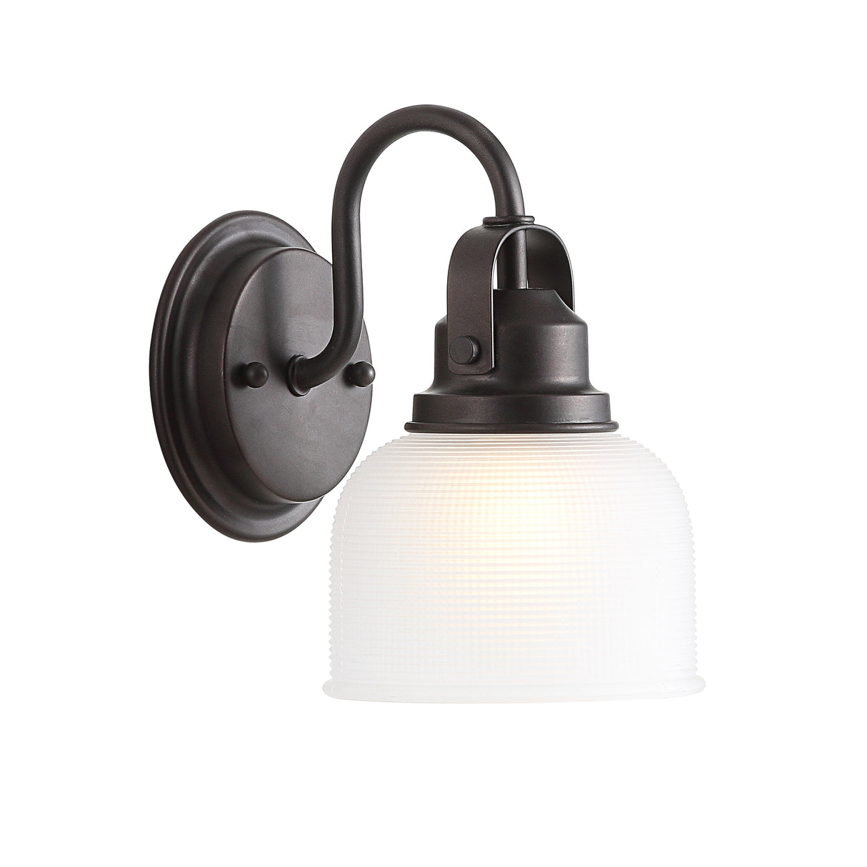 Virginia 1-Light Metal/Glass LED Vanity Light