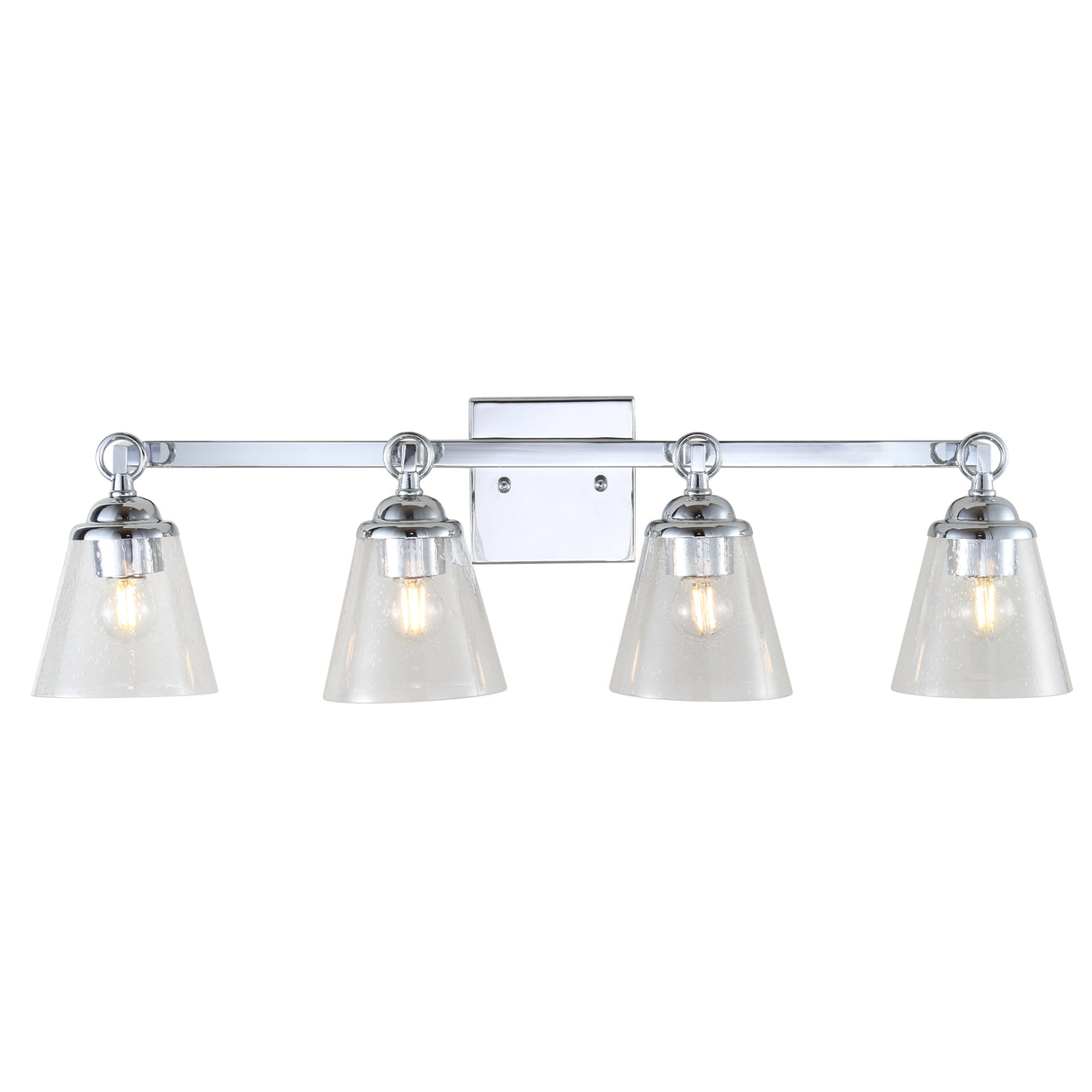 Marion-4-Light-Hurricane-Metal/Seeded-Glass-LED-Vanity-Light-Vanity-Lights