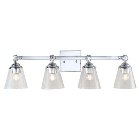 Marion-4-Light-Hurricane-Metal/Seeded-Glass-LED-Vanity-Light-Vanity-Lights