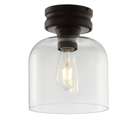 Domenic-Metal/Glass-LED-Flush-Mount-Flush-Mounts